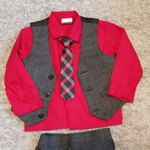 Toddler dressy outfit-perfect for Valentine!